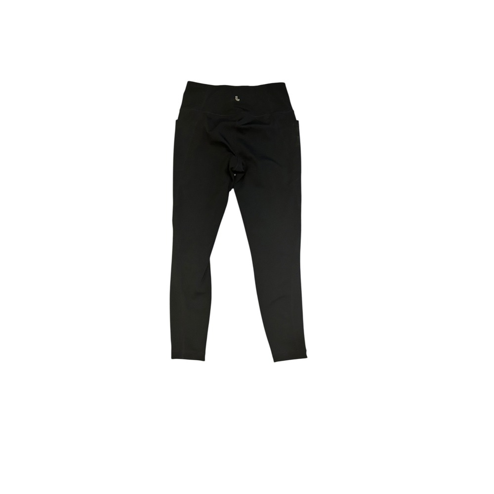 Lole Black Cropped Leggings Tights Sz S‎ High Rise Pocket Athletic Yoga Gym - Picture 3 of 5